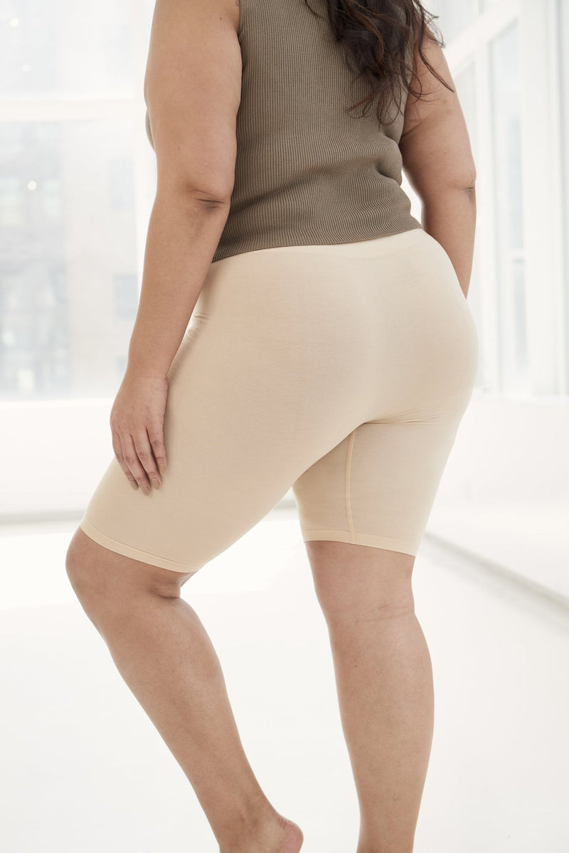 The Cotton 5 Beige – Thigh Society Canada