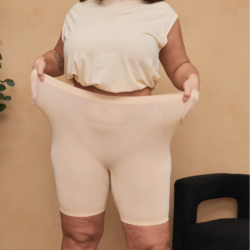 Woman Seamless Anti Chafing Slip Shorts Underwear Underskirt S to 3XXX  (310802)
